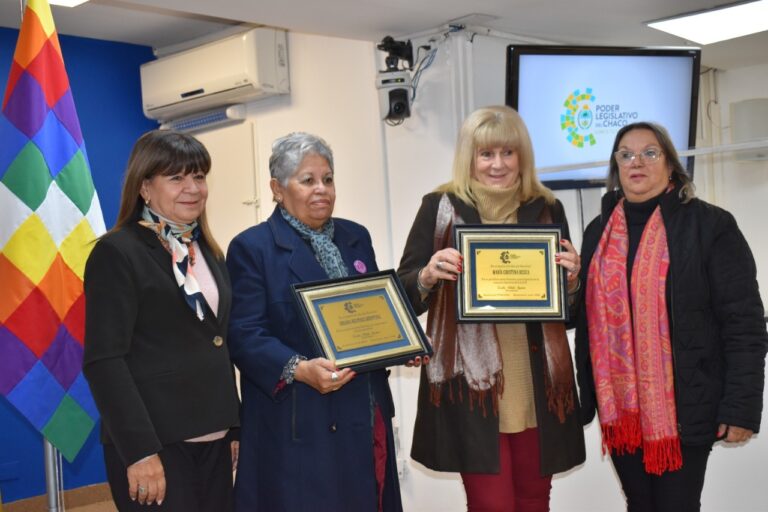 Emotivo homenaje a escritoras chaqueñas en el Recinto Legislativo