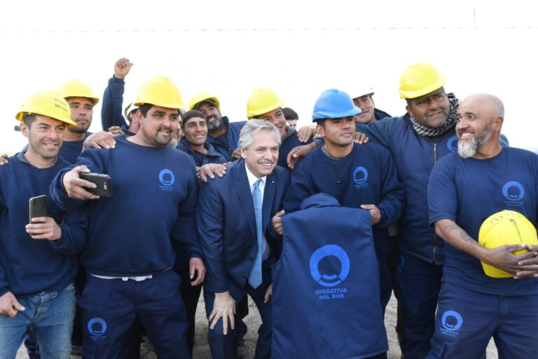 La Rioja: El Presidente visitó un parque eólico