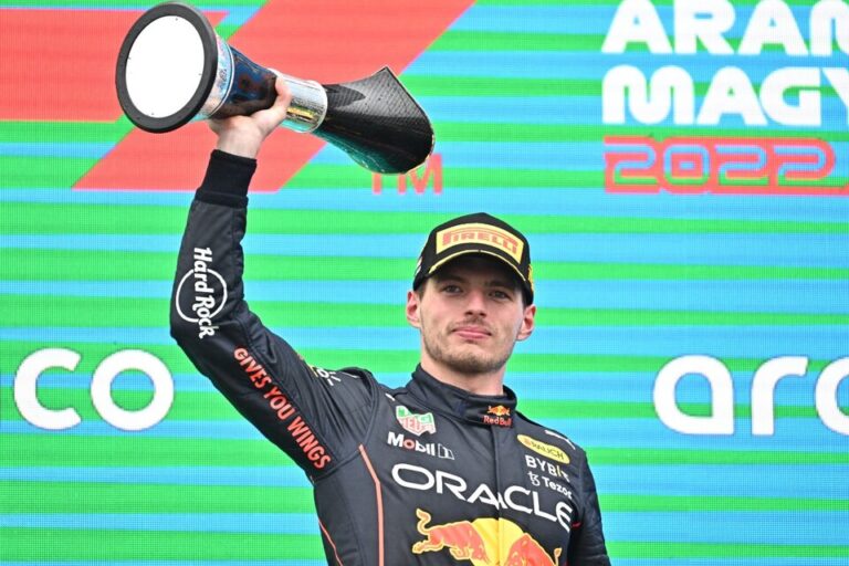 Fórmula 1: Verstappen ganó en Hungría en una espectacular