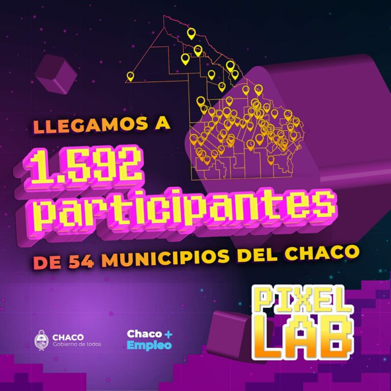 PIXEL LAB: MÁS DE 1.500 INSCRIPTOS DE 54 MUNICIPIOS