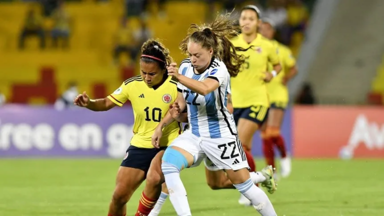 La Selección Argentina femenina cayó con Colombia