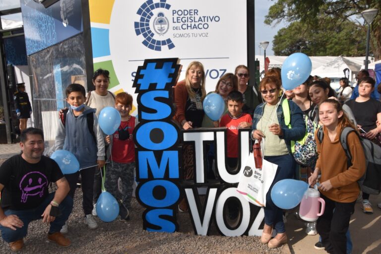 Bienal 2022: Los niños y las familias, protagonistas en el stand del Poder Legislativo