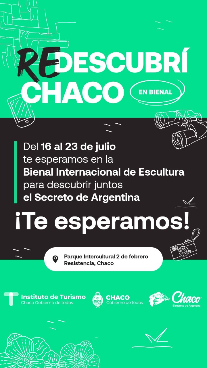 REDESCUBRÍ CHACO EN LA BIENAL INTERNACIONAL