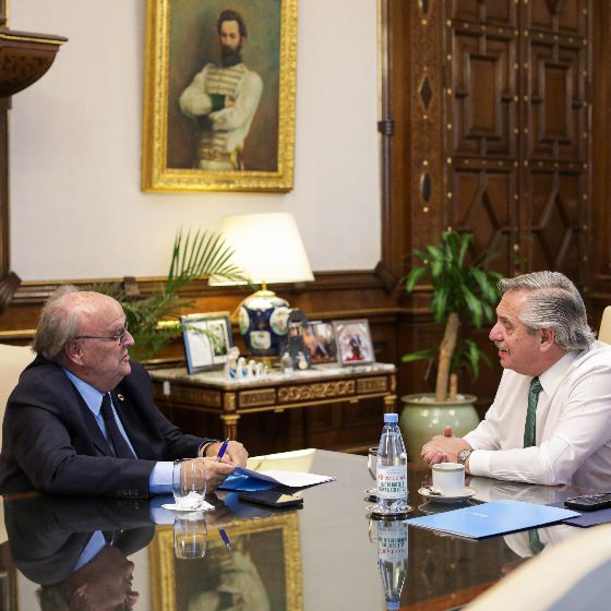 El Presidente mantuvo un encuentro con José Ignacio de Mendiguren