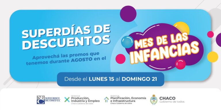 MES DE LA NIÑEZ: HASTA EL DOMINGO ESTÁ VIGENTE