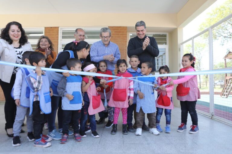 EN LAS BREÑAS, EL GOBIERNO INAUGURÓ LA AMPLIACIÓN   