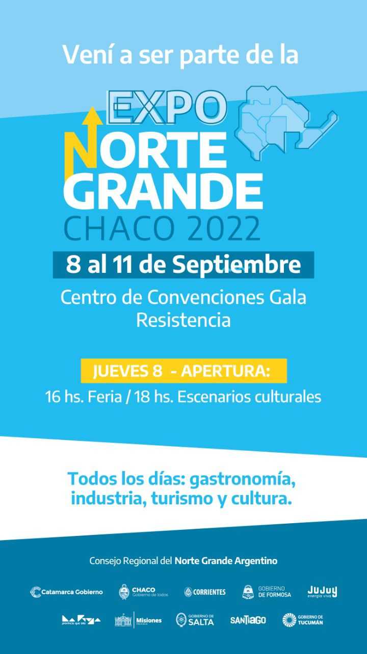 Resistencia recibe a un gran evento entre el 8 y 11 de septiembre