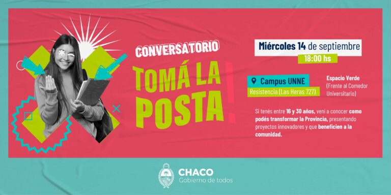 TOMÁ LA POSTA: CONTINÚA ABIERTA LA INSCRIPCIÓN