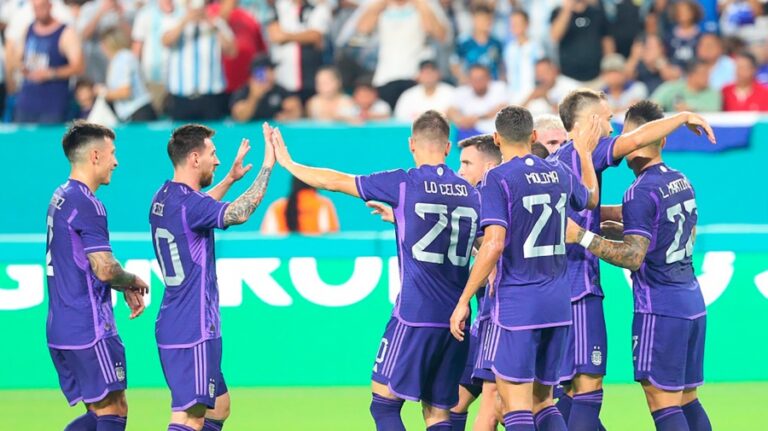 Argentina le ganó a Honduras, con un golazo de Messi