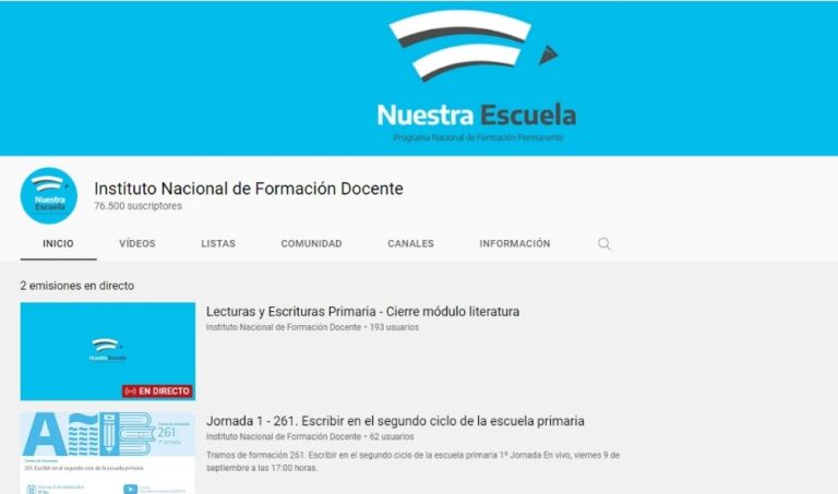 LA FORMACIÓN PARA DOCENTES SIN CARGO