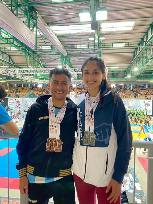 La Chaqueña Milagros Acosta obtuvo dos medallas de plata