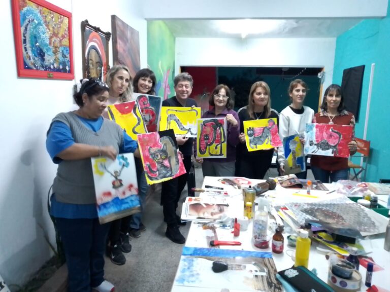 ZETA YEYATI DARA TALLER DE ARTE Y CREATIVIDAD EN EL «ÑACHEC»