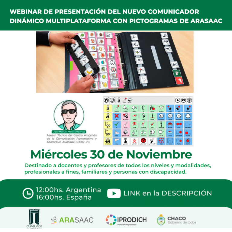 IPRODICH INVITA ESTE MIÉRCOLES AL WEBINAR SOBRE PICTOGRAMAS