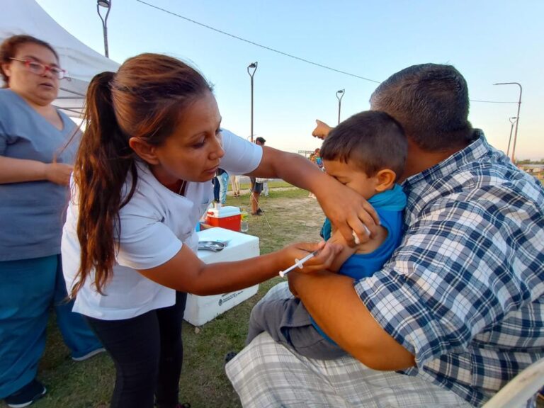 SALUD PÚBLICA DESPLEGÓ EN BARRANQUERAS