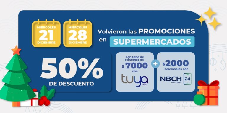 REGRESAN LOS SUPERDÍAS PARA NAVIDAD Y AÑO NUEVO