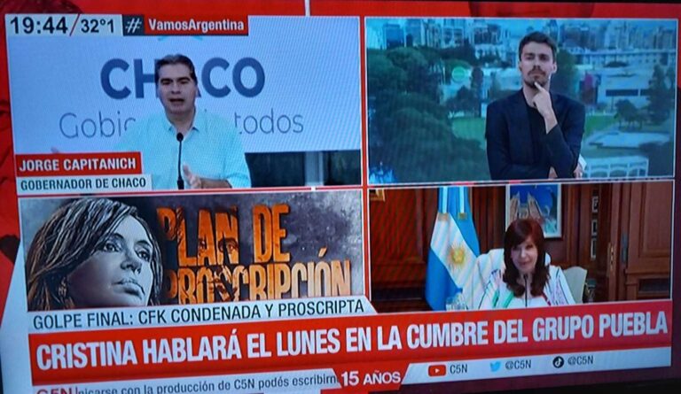 Jorge Capitanich en C5N