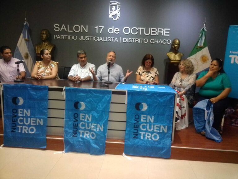Martín Sabbatella presentó en el Chaco el espacio político Nuevo Encuentro