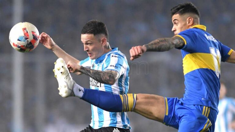 La Supercopa Argentina entre Boca y Racing