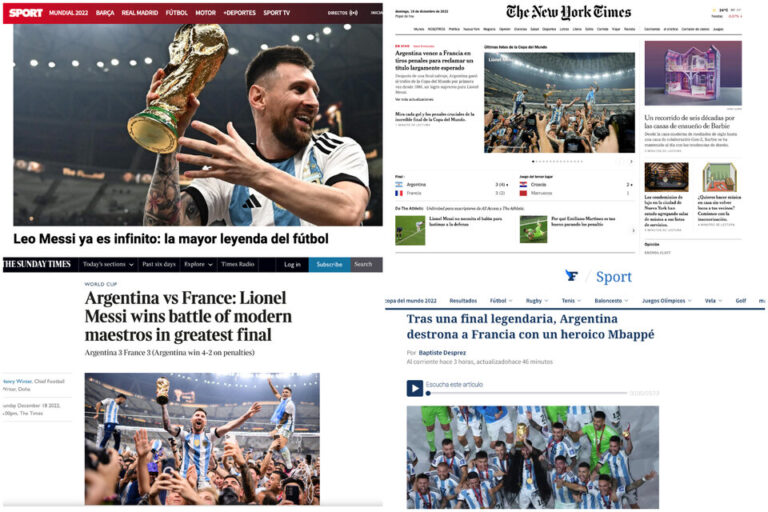 Qatar 2022: el mundo habla de Lionel Messi y de la Selección