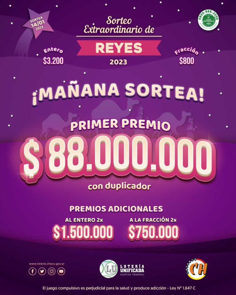 EL SORTEO DE REYES SE JUEGA MAÑANA