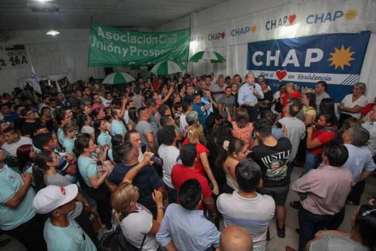 Chapo inauguró local y centro de gestión partidario