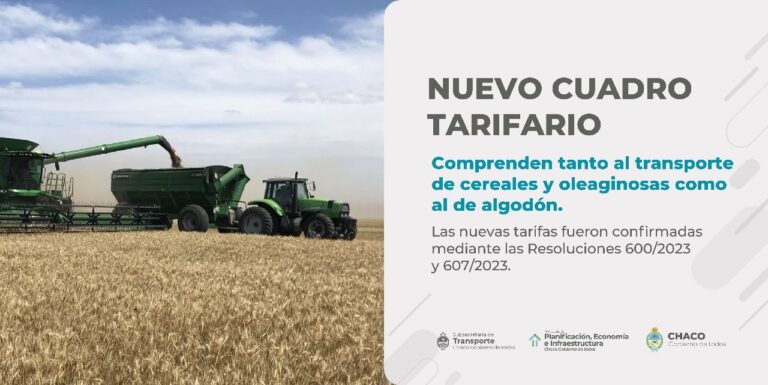 EL GOBIERNO INFORMA EL NUEVO CUADRO TARIFARIO