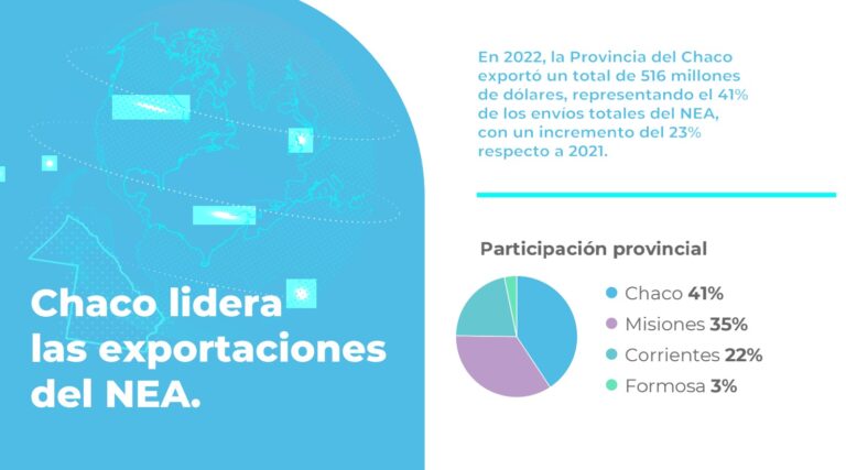 CHACO LIDERÓ LAS EXPORTACIONES EN EL NEA