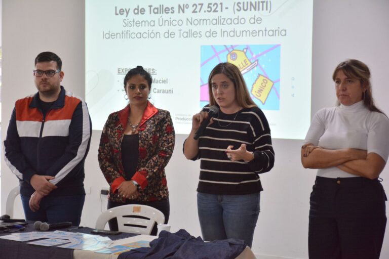 PRODUCCIÓN LANZÓ CAPACITACIÓN TEXTIL PARA SÁENZ PEÑA