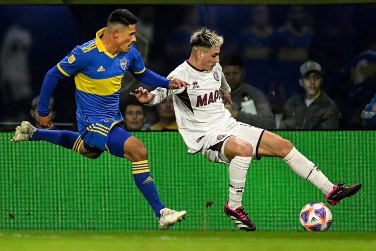Liga Profesional: Boca se lo peleó a Lanús y salvó un punto