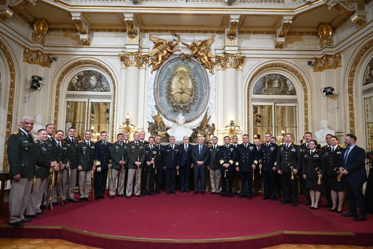 El Presidente encabezó la ceremonia