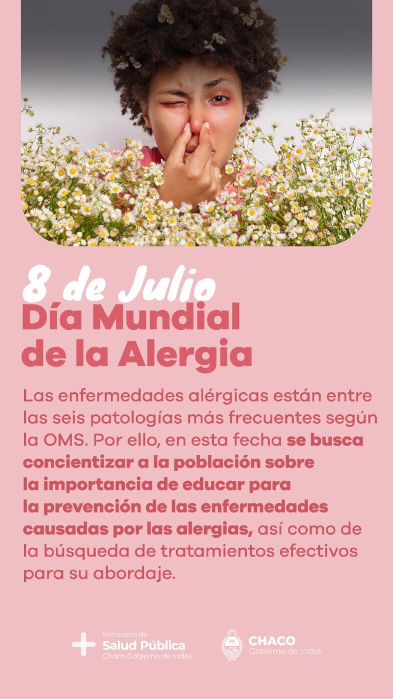 EN EL DÍA MUNDIAL DE LA ALERGIA