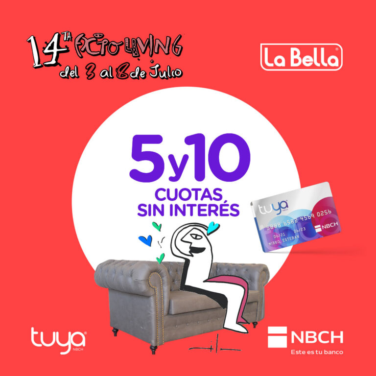 Promoción especial de Tarjeta Tuya para acompañar la Expo Living