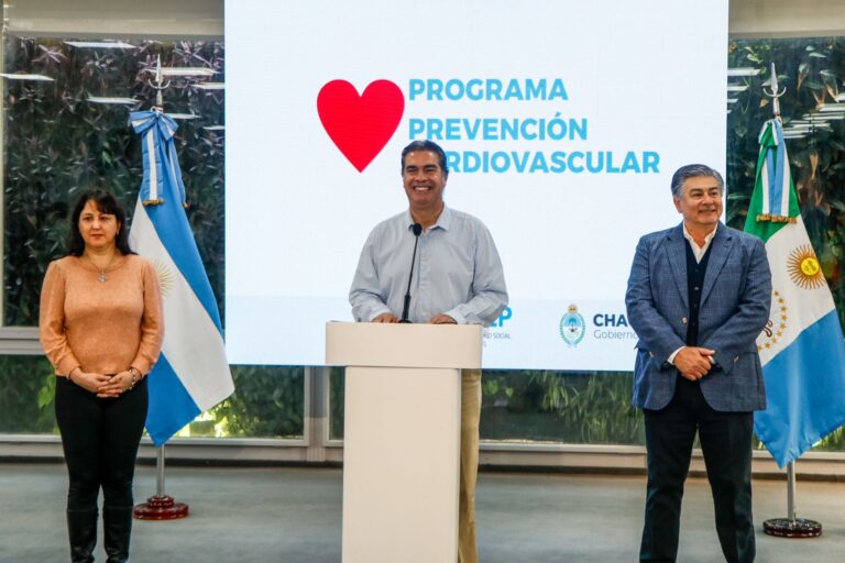 CAPITANICH PRESENTÓ EL PROGRAMA DE PREVENCIÓN CARDIOVASCULAR