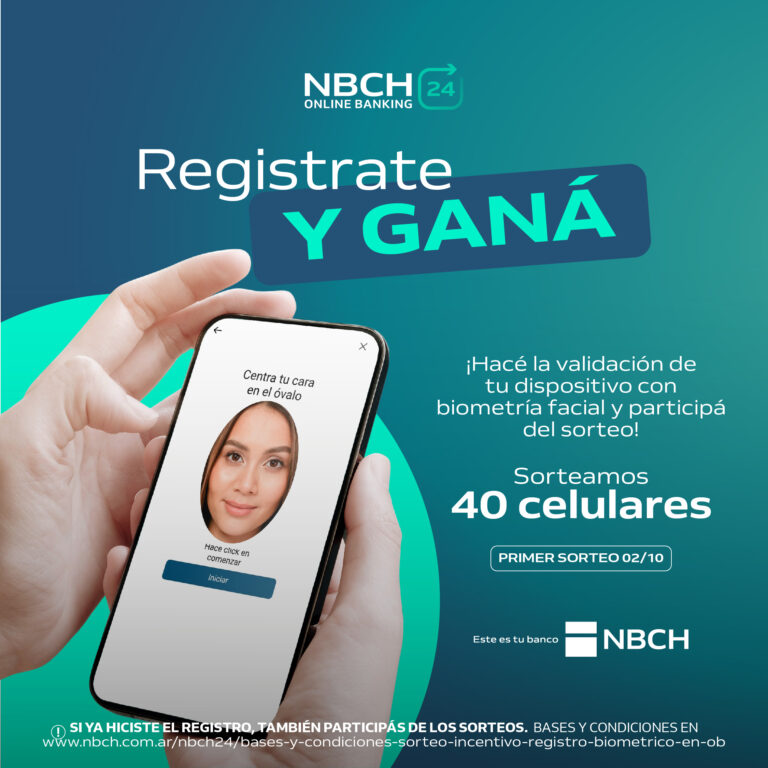 Nuevo Banco del Chaco sortea celulares para promover la seguridad en Online Banking