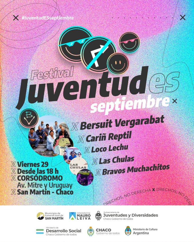 El Festival federal «Juventudes Septiembre» llega a General San Martín