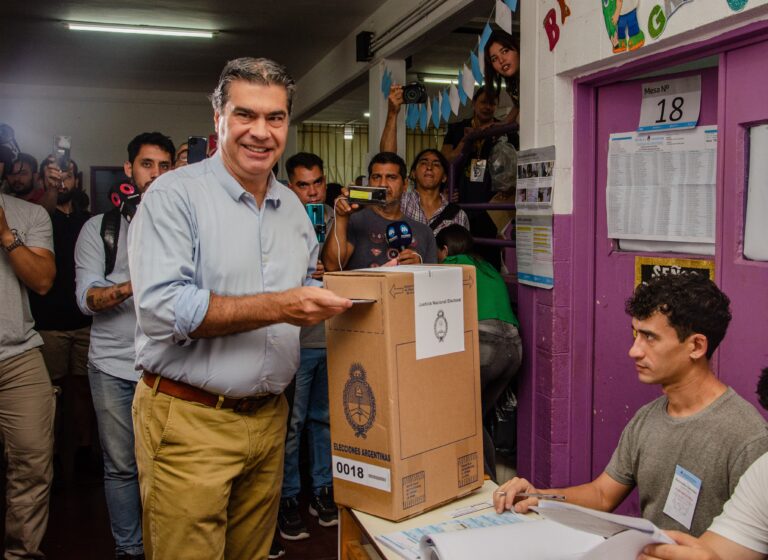Elecciones nacionales: votó Jorge Capitanich
