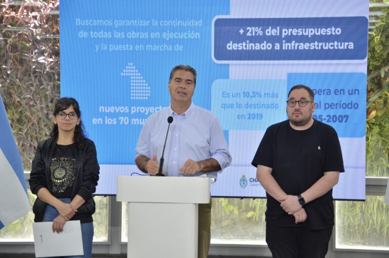 CAPITANICH PRESENTÓ LOS LINEAMIENTOS DEL PRESUPUESTO 2024