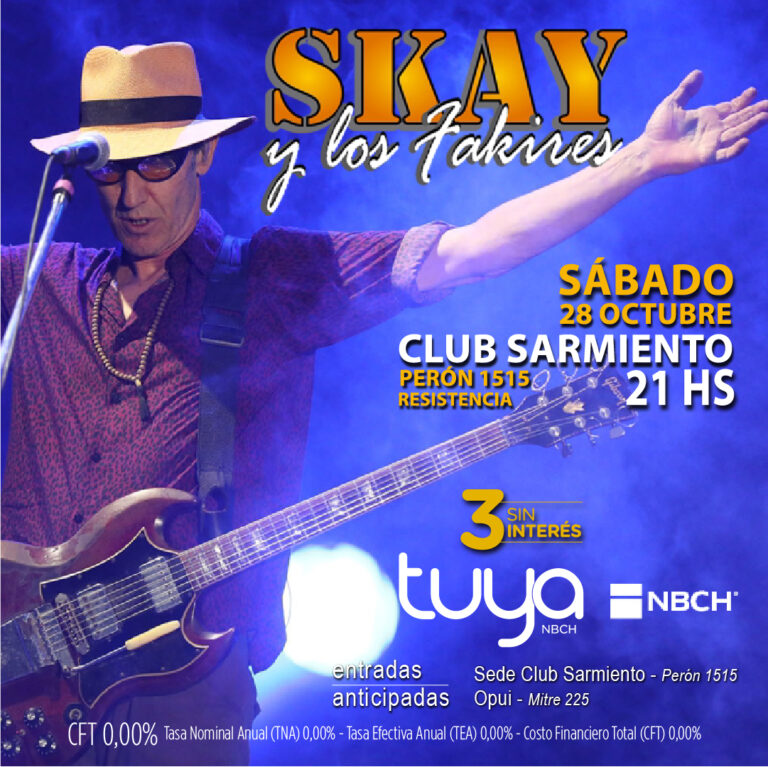 Entradas para Skay en Resistencia