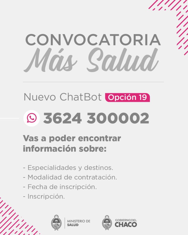 CONVOCATORIA +SALUD