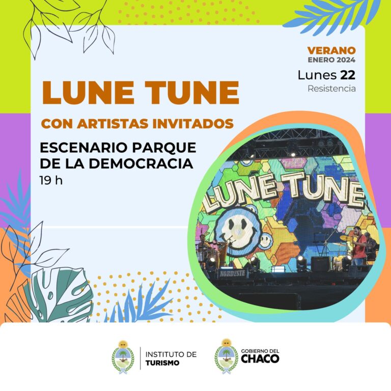 TURISMO INVITA AL SHOW MUSICAL DE «LUNE TUNE»