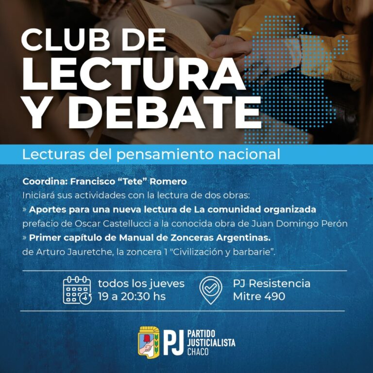 Lanzan club de lectura y debate en el PJ