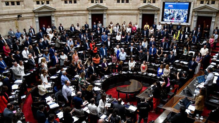 Sesión en Diputados