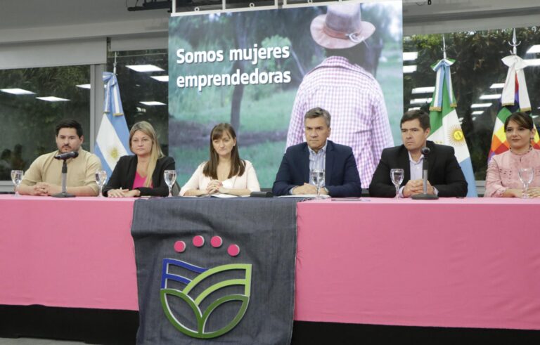 EL GOBERNADOR LANZÓ “EMPRENDE ROSA”