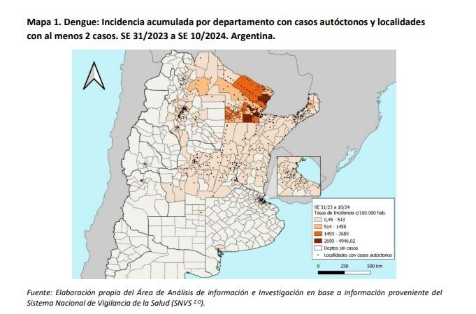 Hay 79 personas fallecidas en Argentina 