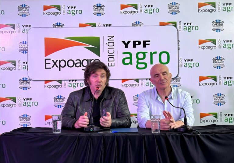 “Esto es licuadora y motosierra”: en la Expoagro, Milei reivindicó el ajuste