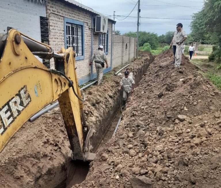 VILLA ÁNGELA: SAMEEP REALIZÓ EXTENSIONES