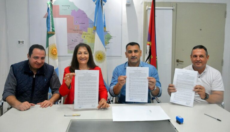 EL INSTITUTO DEL DEPORTE CHAQUEÑO FIRMÓ CONVENIOS