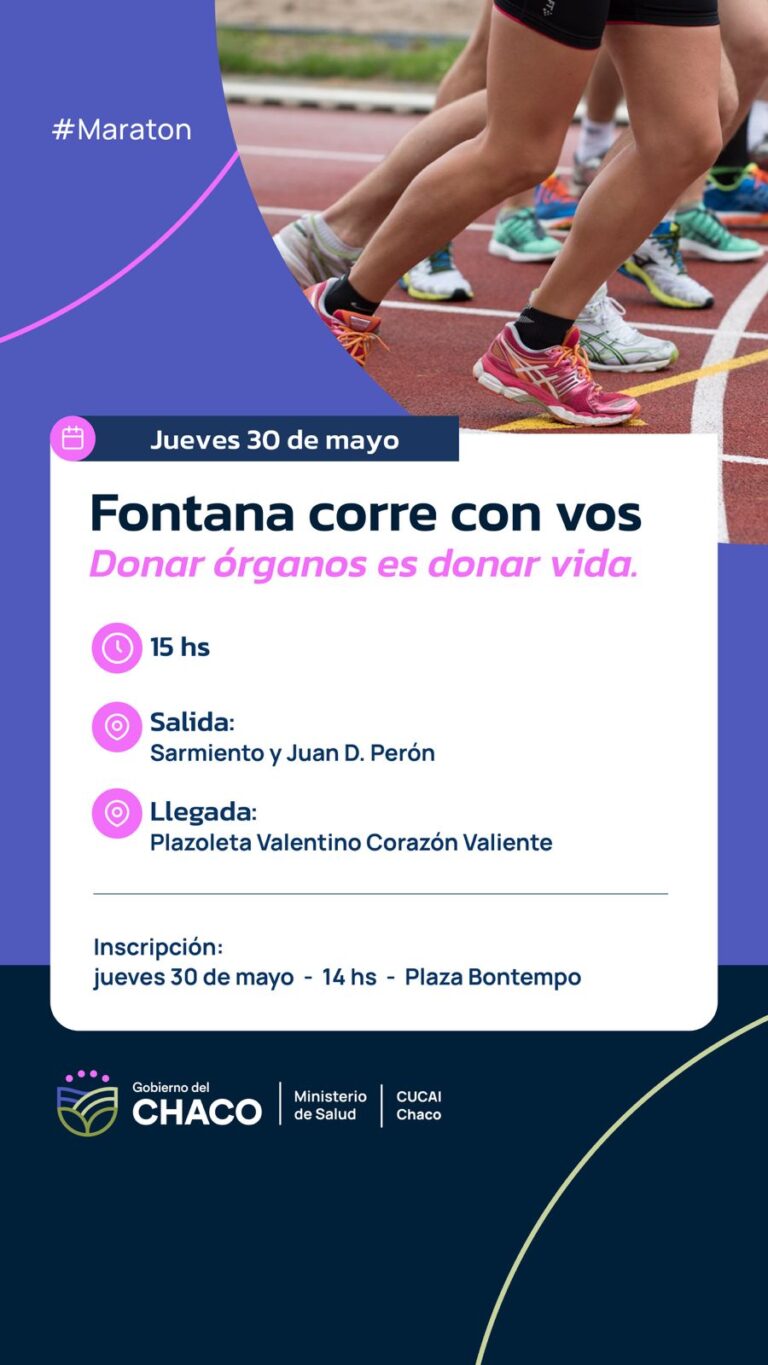 FONTANA: HOY SE REALIZARÁ UNA MARATÓN