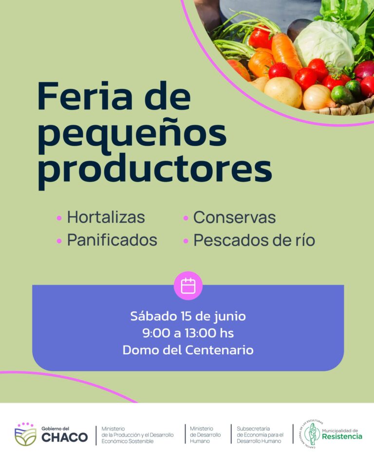 VUELVE LA FERIA DE PEQUEÑOS PRODUCTORES