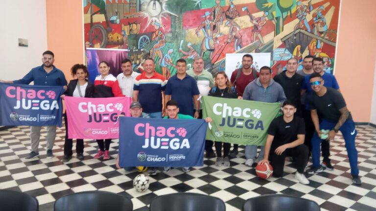 LAS PALMAS: EL INSTITUTO DEL DEPORTE CHAQUEÑO PRESENTÓ “CHACO JUEGA”